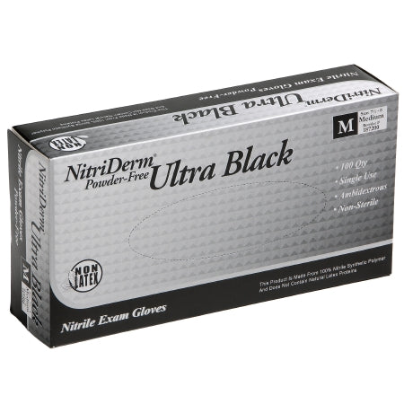 Innovative Health Black Nitrile Gloves #187350 - XL