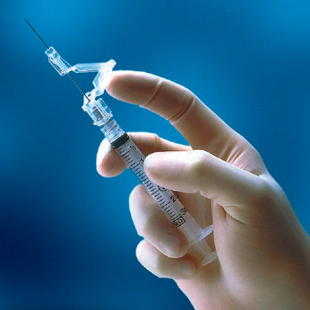 BD Syringe with Hypodermic Needle SafetyGlide™ 3 mL 23 Gauge 1 Inch - 50 per box