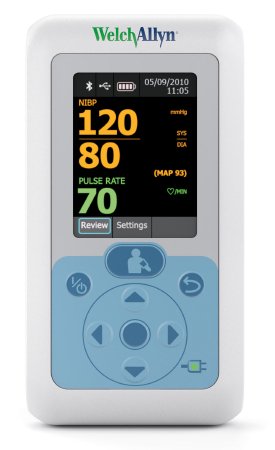 Welch Allyn Mfr #34XFHT-B / Digital Blood Pressure Unit ProBP 3400™ 1 - Tube Pocket Size Hand Held Adult Large Cuff
