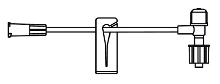 B Braun #471954 Extension Set 4 Inch 1 Port 0.1 mL Priming Volume DEHP-Free - fhmedicalservices