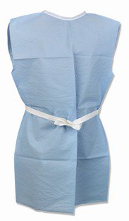 #918156 Gown, TIDI PRODUCTS, Reinforced Tissue XXL, 72" X 45", Sewn Shoulders/Neck - fhmedicalservices