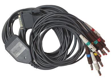 Schiller America Mfr#2.400163 Antharacite Patient Cable 2 Meter, 10-Leads For MS-2010, MS-2015