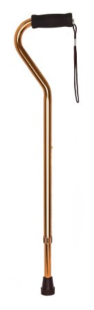 Offset Cane Aluminum 30 to 36 Inch Height Bronze - fhmedicalservices