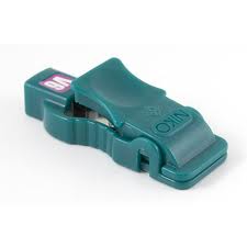 Nikomed USA #NIK-20 ECG Clip Nikoclip Green, Flat, Wide-Bodied, Plastic Nikotab System CLIPS, ADAPTER F/EKG TAB & SNAP GRN (10 per pack)