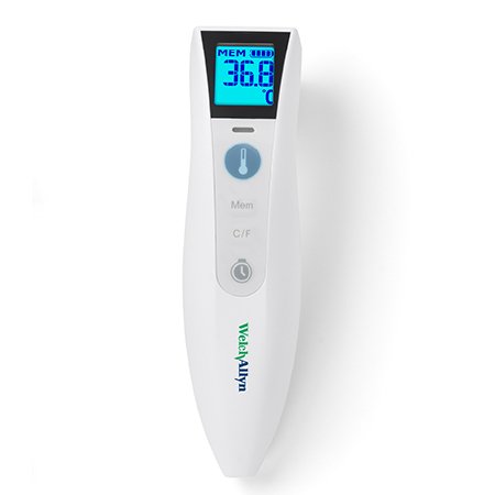 Welch Allyn #105801 Non-Contact Skin Surface Thermometer CareTemp™ Infrared Skin Probe Handheld
