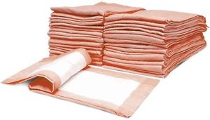 Prevail Underpads #UP-425 Super Absorbent With Fluff Layer Clear Bag, Peach - 30 X 36-Inches, 25 per pack - fhmedicalservices